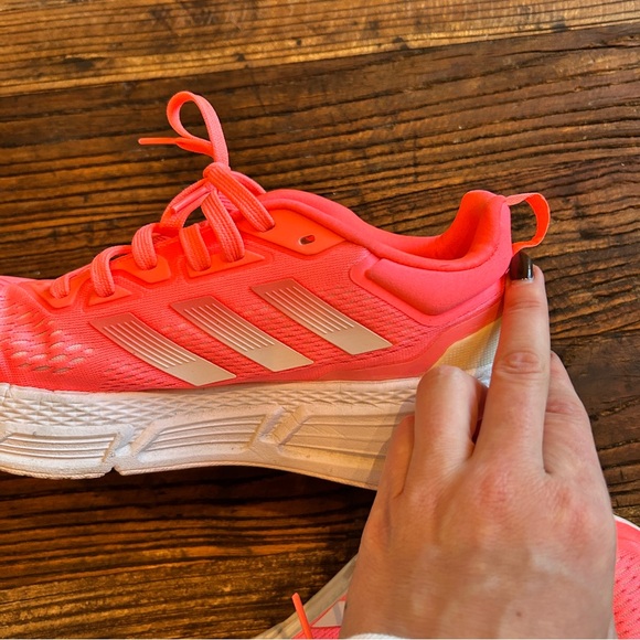 Adidas | Neon Coral Running Shoes 10 - Picture 7 of 7